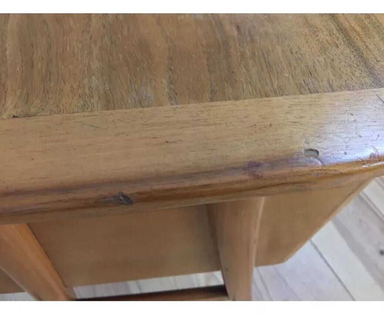 Scandinavian side table/commode, cabinetmaker's furniture, 1960s.