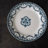 Set of 6 dessert plates Terre de Fer E. Bourgeois