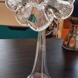 Soliflore vase in blown glass Italian design signed IVV