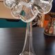 Soliflore vase in blown glass Italian design signed IVV
