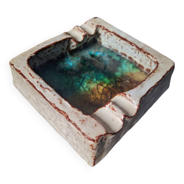 Mobach Utrecht ceramic ashtray, vintage pocket emptier