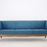 Canapé trois places Frits Henningsen en acajou des années 1940, Danemark