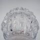 Clear crystal vase Val Saint Lambert - "Artichoke" model - Circa 1960