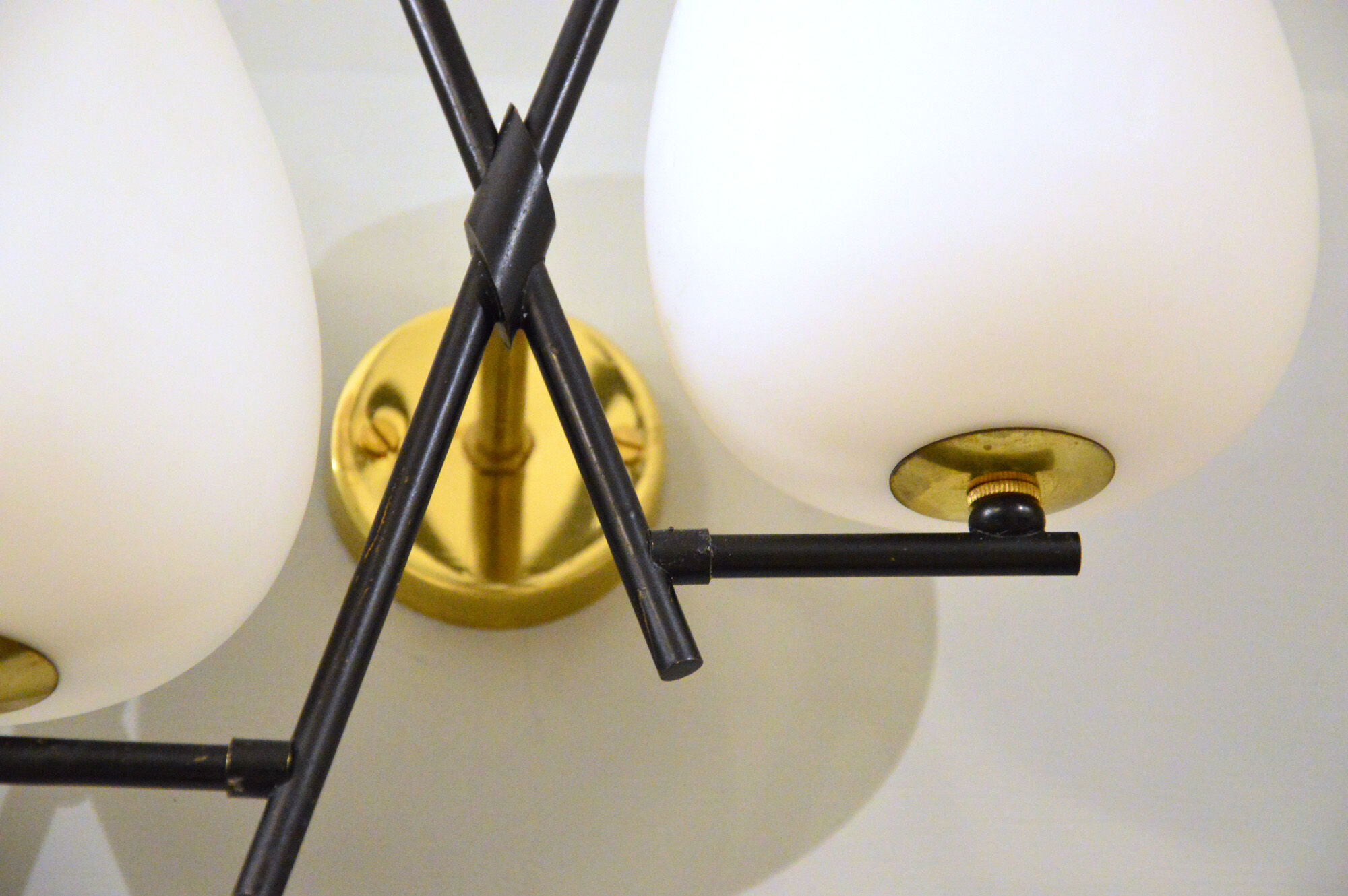 A Pair Of Italian Mid Century Wall Lights, 1950s