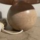 Wooden ball lamp