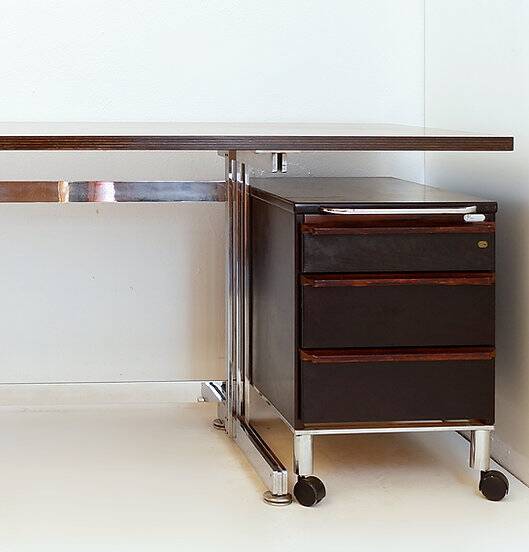 Jules Wabbes, “Cintree” desk, circa 1960