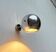 Wall lamp sphere model 48591 in mid-century Danish space style by Louis Poulsen, 1960s.
