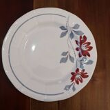 Plates Digoin Sarreguemines, St Amand and Moulin des loups