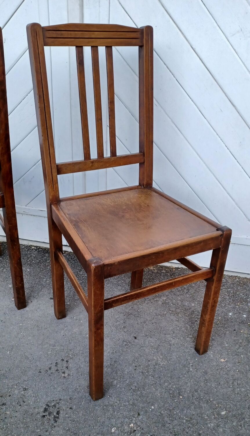 Pair of vintage ELF bistro chairs