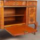Commode ancienne Napoléon III en bois divers, Italie, XXe siècle