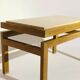 Travertine coffee table