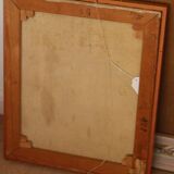 Mid Century Swedish Oil on Canvas – “Village” by Richard Björklund