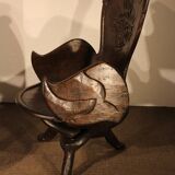 Paire de fauteuils africains