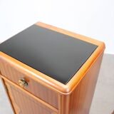 Art Deco Pair of Bedside Tables, 1930s, Czechoslovakia