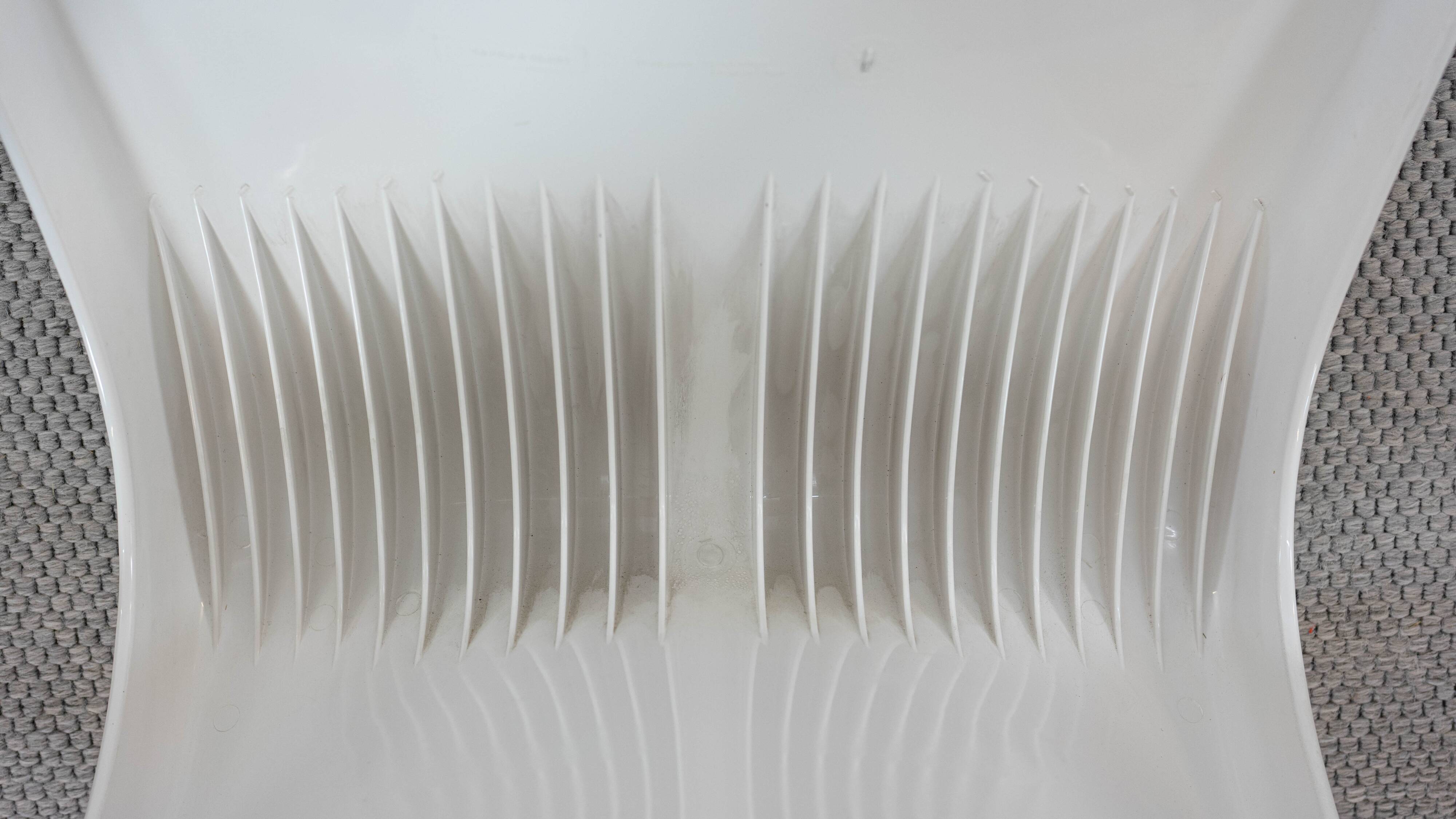 Chaise Panton de Verner Panton pour Herman Miller / Fehlbaum, en blanc ...