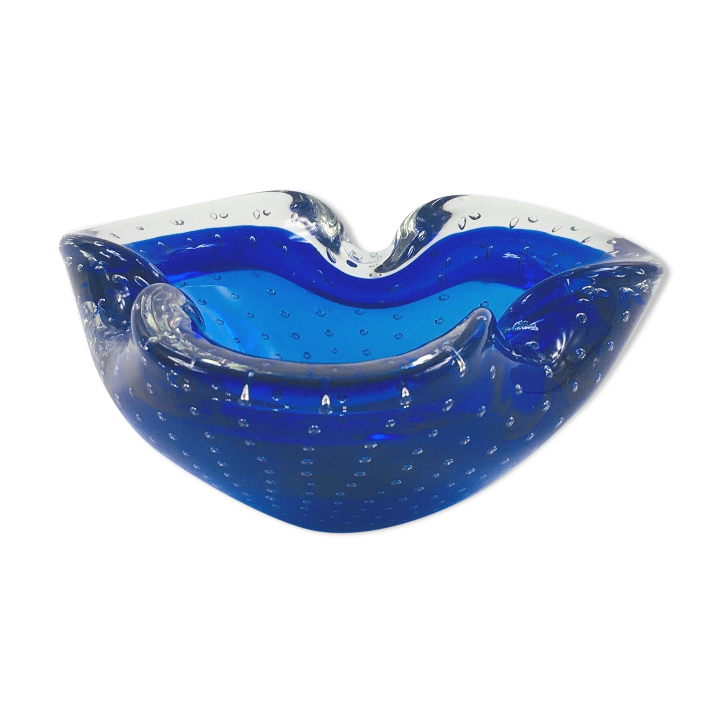 Mid-Century Murano Glass Ashtray / Small Bowl