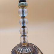 Art Deco lamp in brass and glass