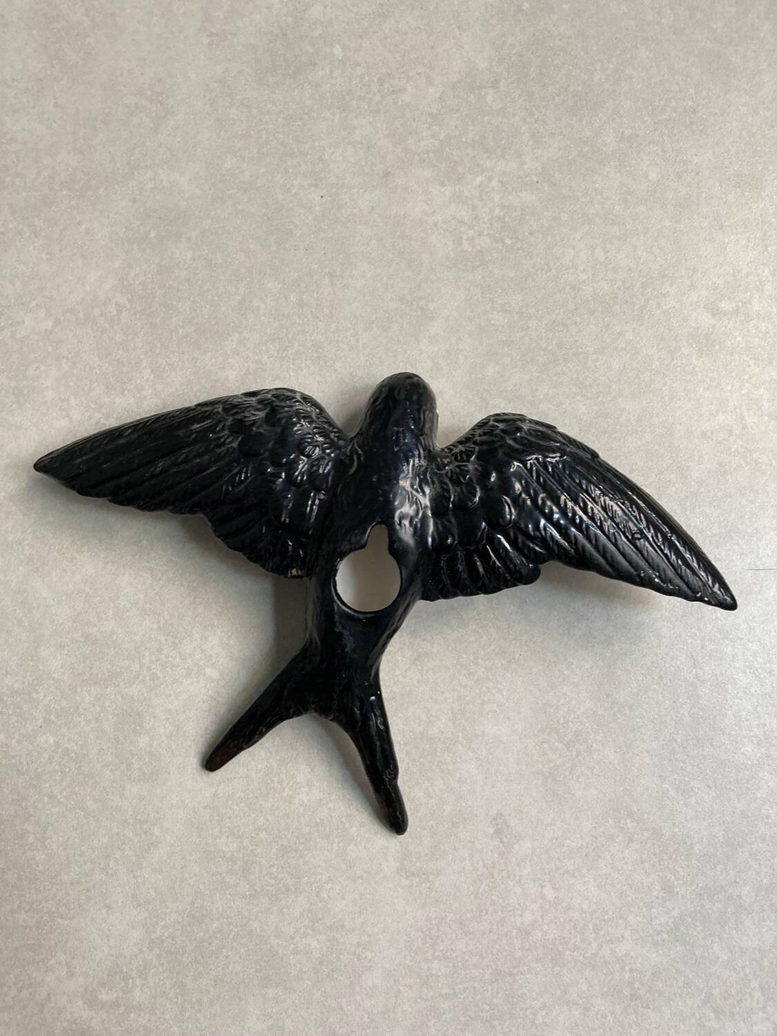 Hirondelle céramique vintage L22cm