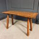 Industrial bench / butcher's table, 1950s, solid oak