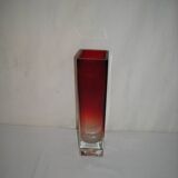Sommerso murano vase