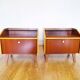 Pair of vintage bedside tables