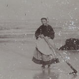 Photo old Brittany fishing and beach