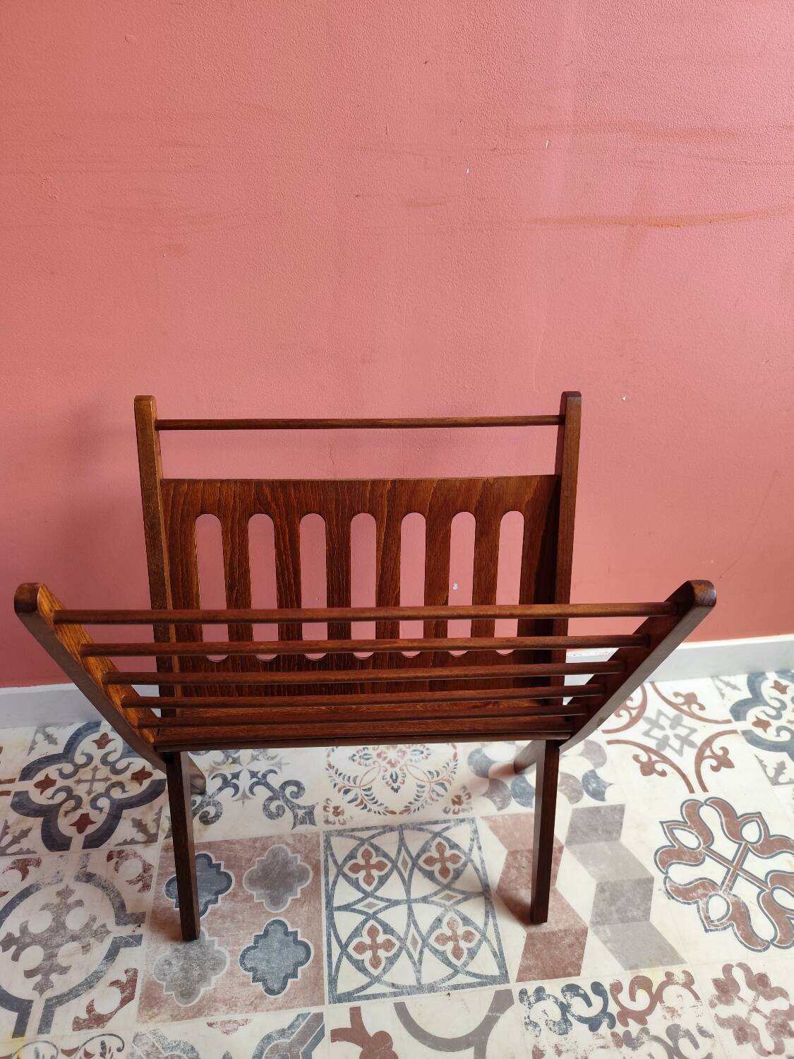 Cees Braakman vintage magazine holder