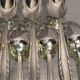 Suite of 12 small silver metal spoons design Vintage mid-twentieth