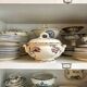 Large brown ironstone tureen HB & Cie