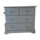 Gray chest of drawers