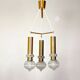 3 globe pendant chandelier