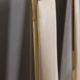Set of 6 Vintage 1970s Chairs in Gold-Plated Brass, Designed by Renato Zevi