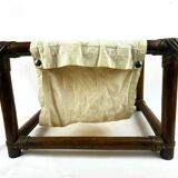 Bamboo magazines door, vintage rattan 70s