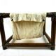 Bamboo magazines door, vintage rattan 70s
