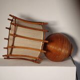 Rattan lamp