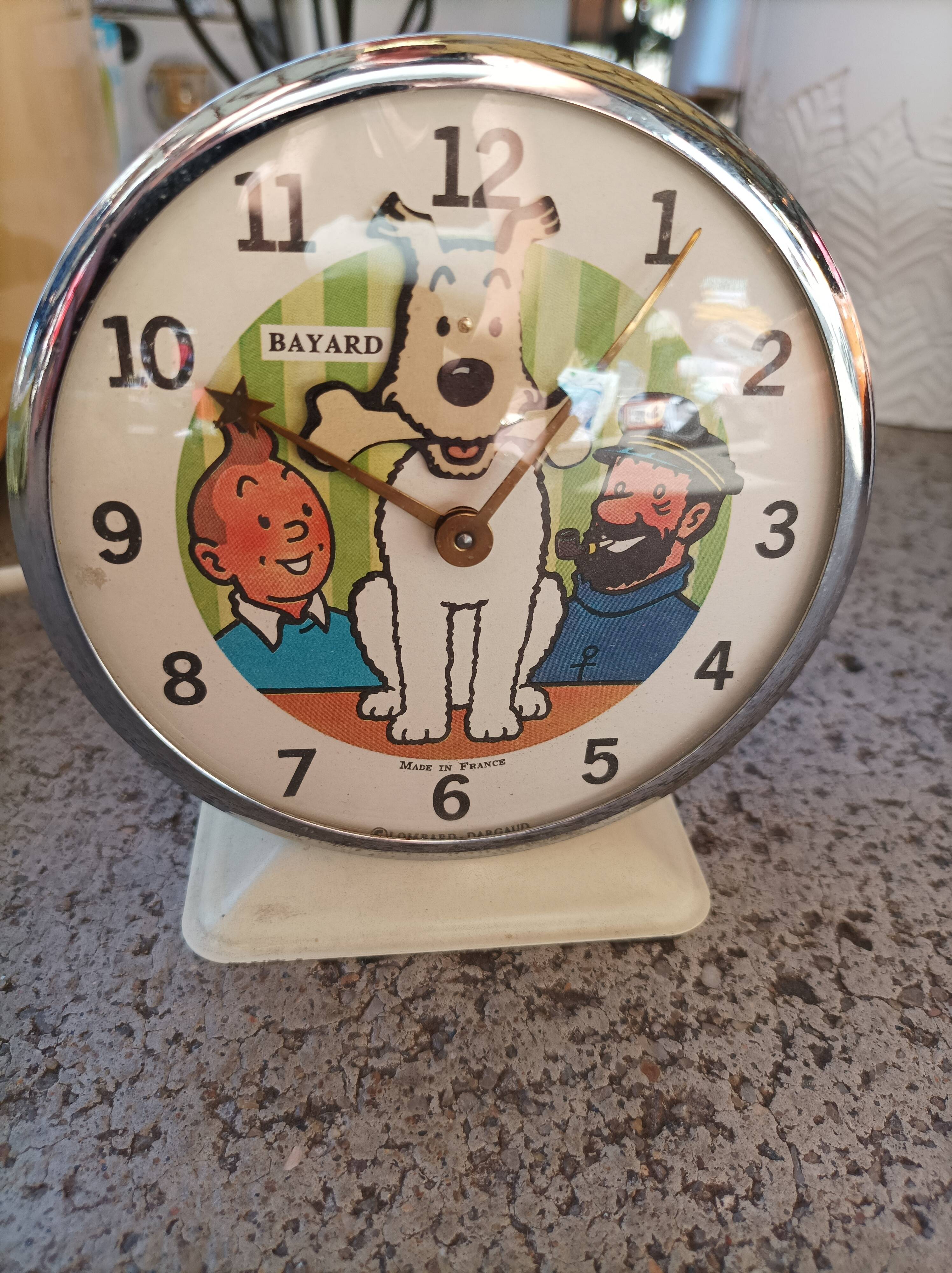 Réveil Bayard Tintin