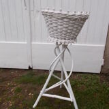 Wicker pot cover