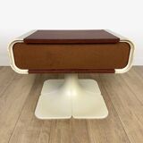 Christian Adam Space Age Bedside Table, 70s