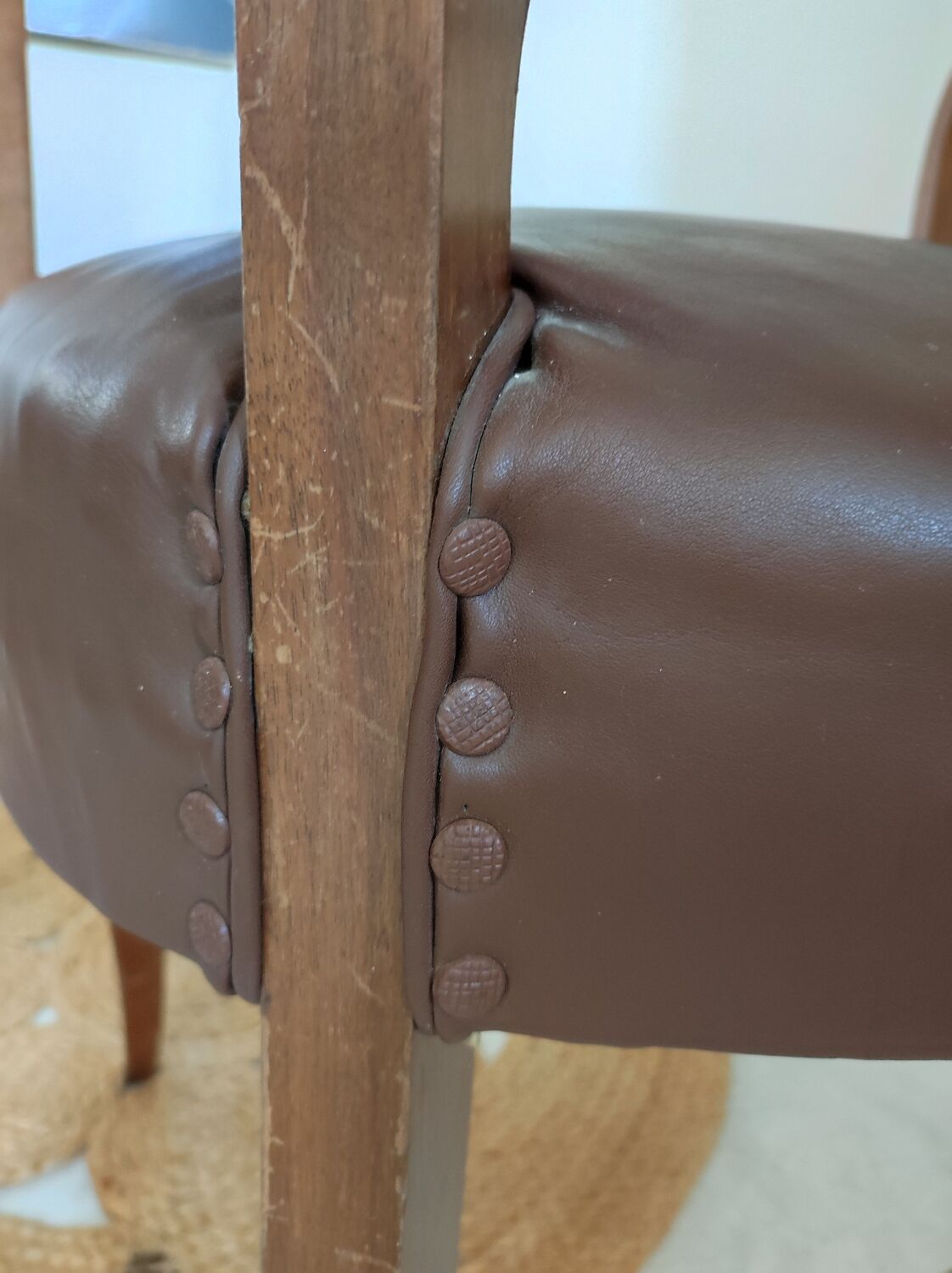 Pair of bridge armchairs