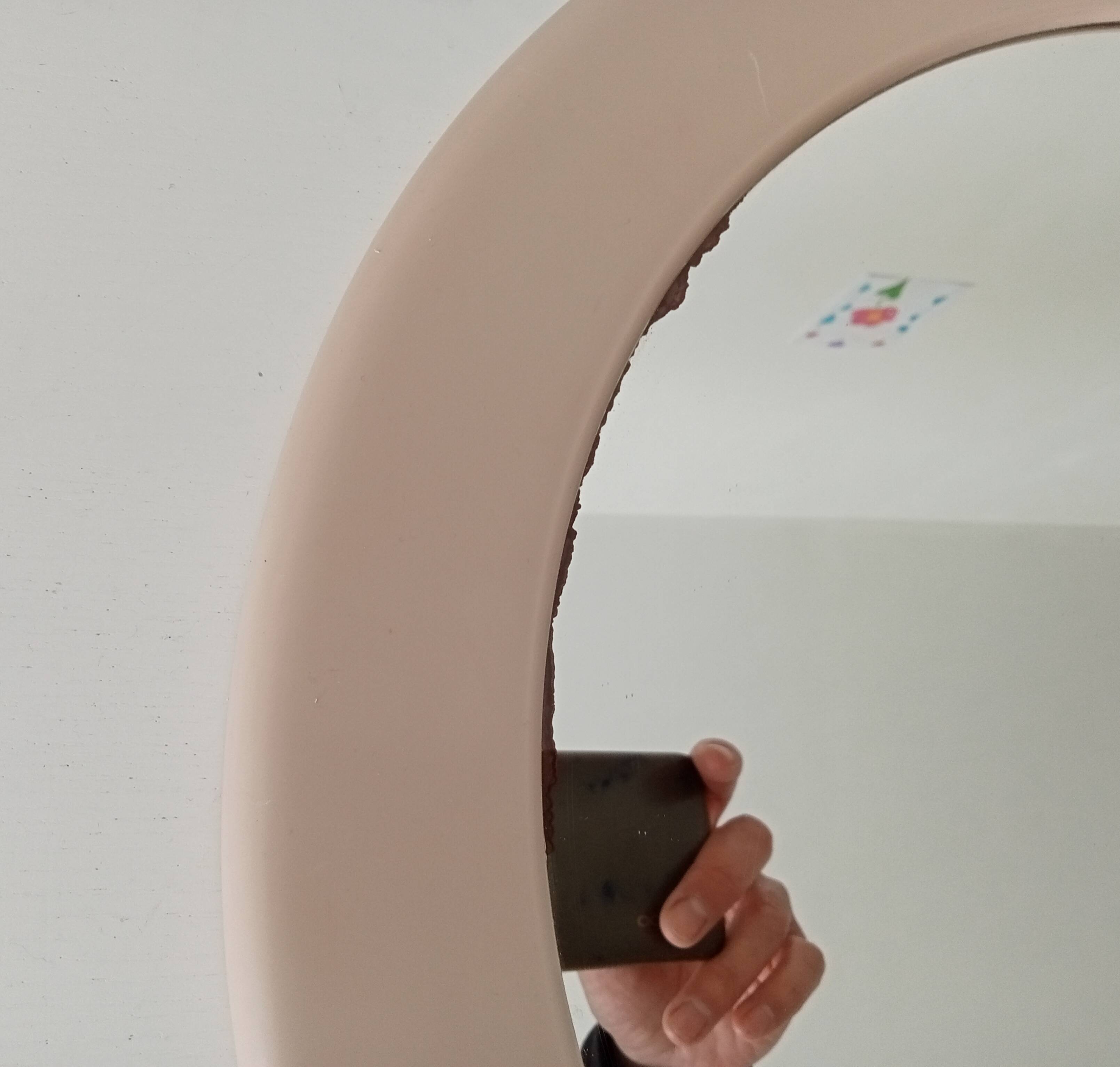 Vintage 70s round mirror Syla style
