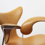 Fauteuil Lily, modèle 3208, avec accoudoirs par Arne Jacobsen et Fritz Hansen