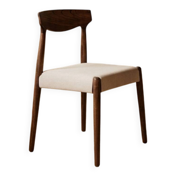 Modern Dining Chairs Japandi & Mid Century style | Solid Wood Ash 