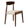 Modern Dining Chairs Japandi & Mid Century style | Solid Wood Ash 