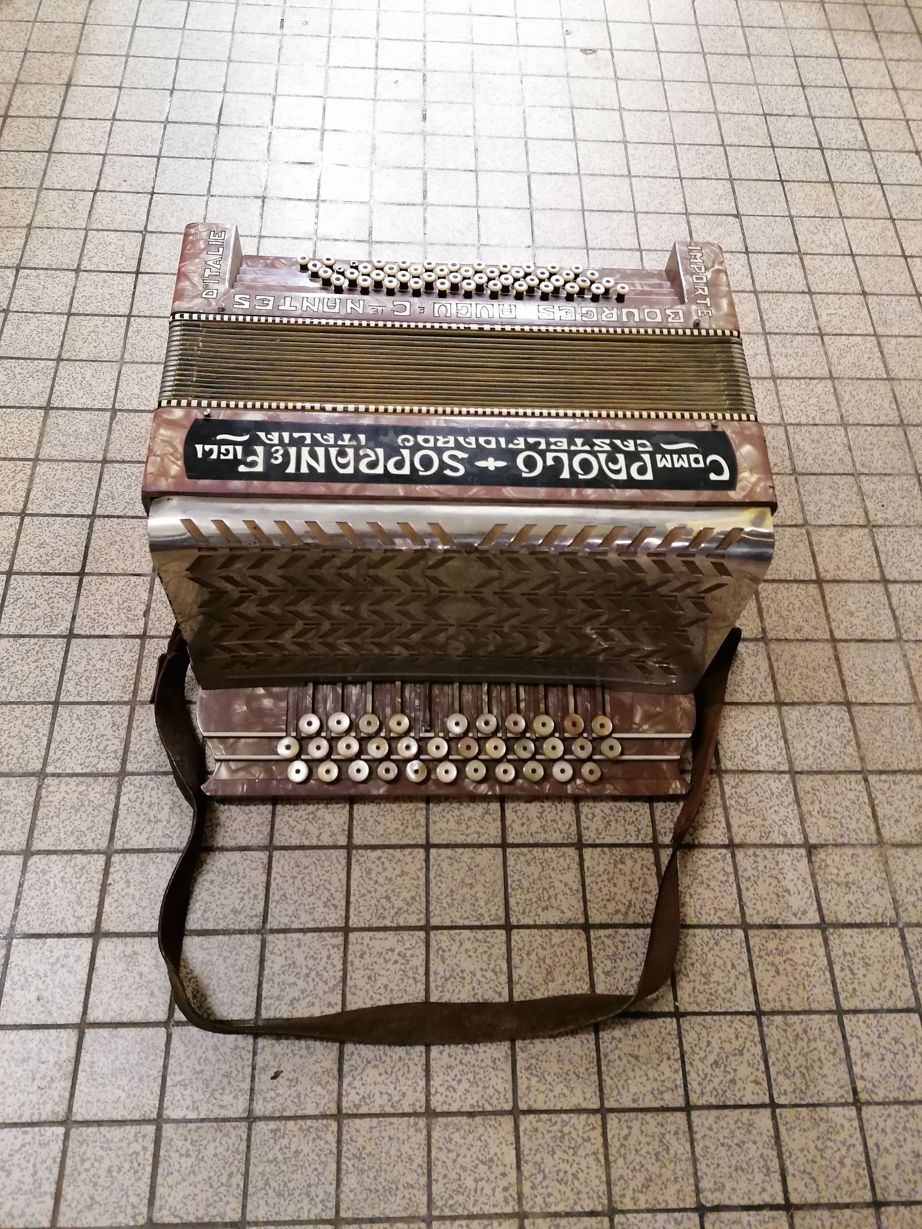 former accordion Paolo Soprani