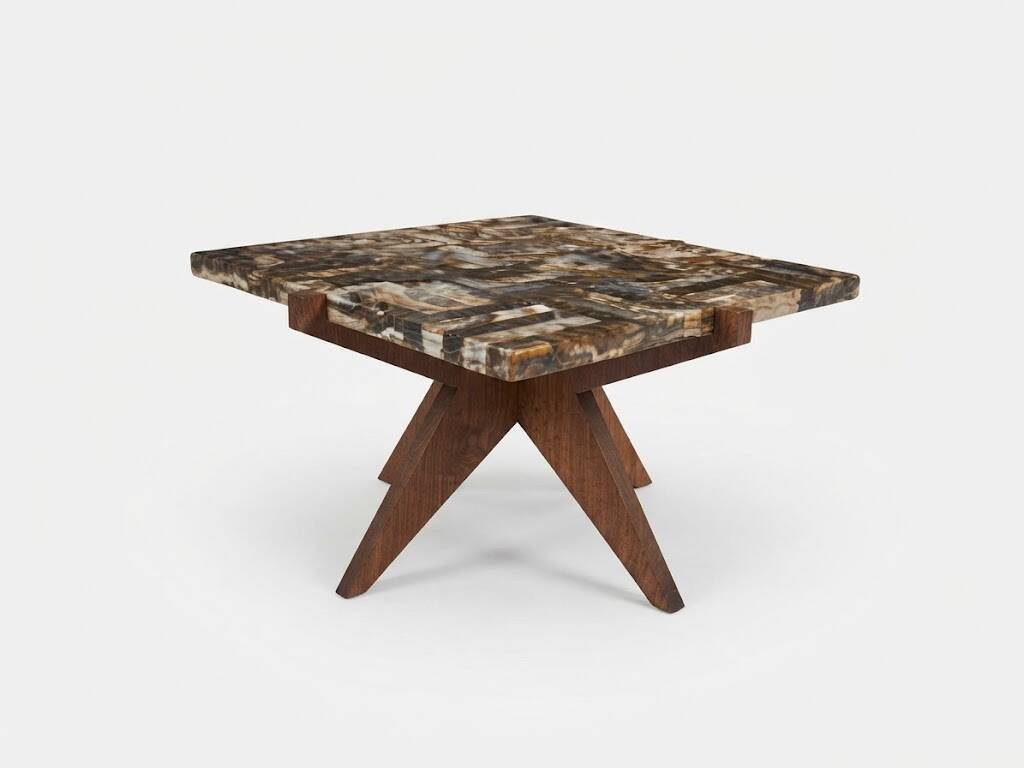 1970s coffee table – Aragonite from Madagascar