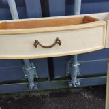 Console style louis xvi ancienne avec plateau marbre