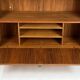 Buffet haut vintage Schrank, design danois, années 1960, milieu du siècle