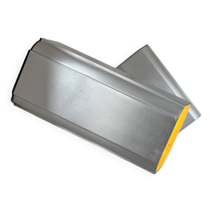 Paire d'appliques vintage - aluminium