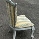 Chauffeuse de style Louis XV avec repose-pieds assorti – XXe siècle