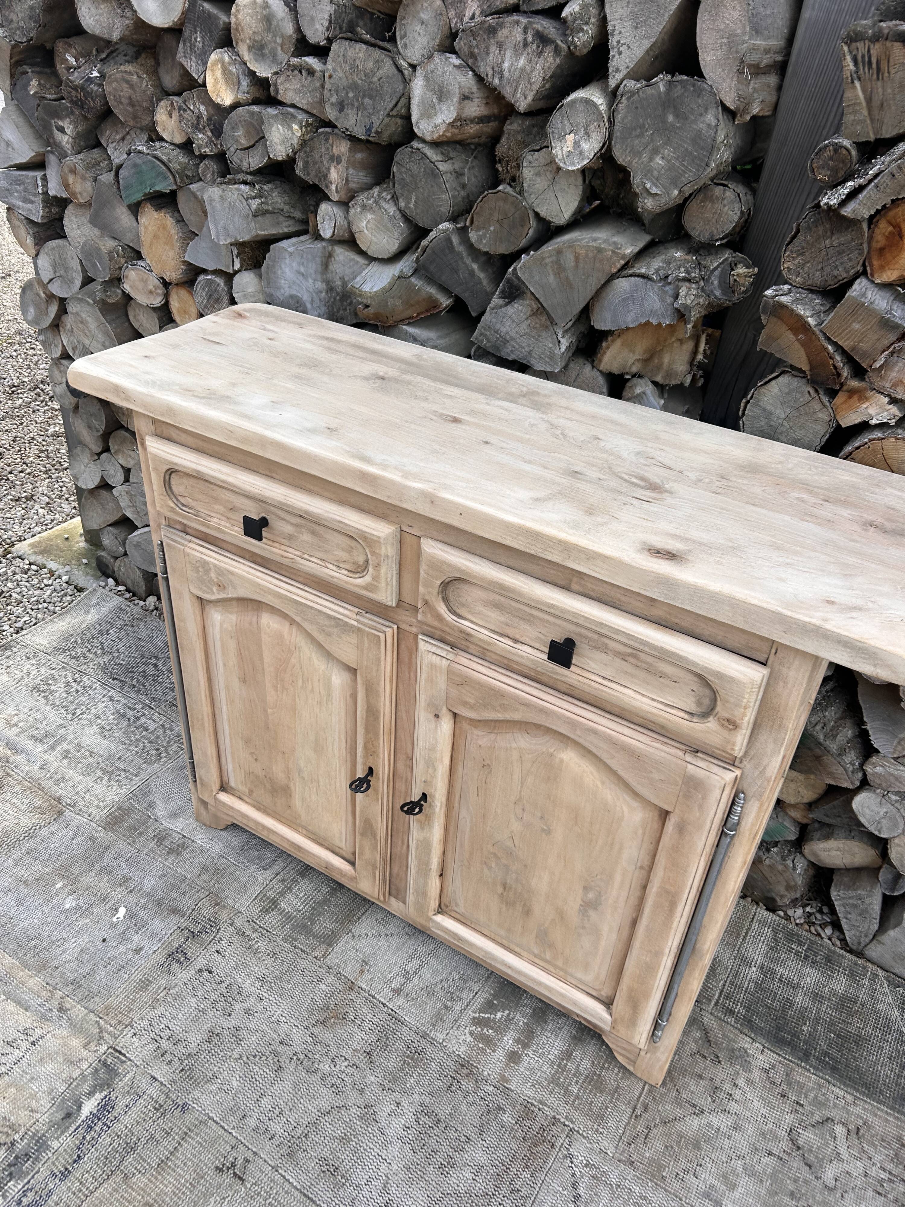 Solid oak sideboard